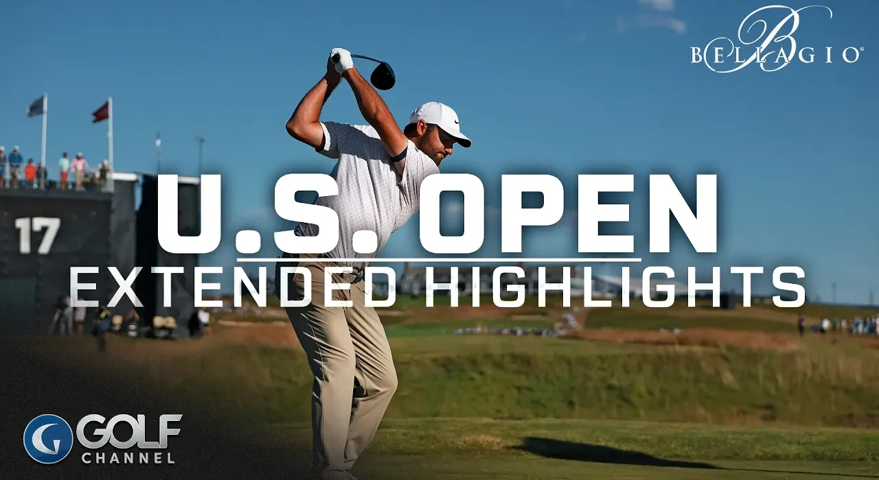 Harry Higgs battling the elements during tournament weekend. Sumber: U.S. Open / 3 Things to Know: 126th U.S. Open, Round 2
