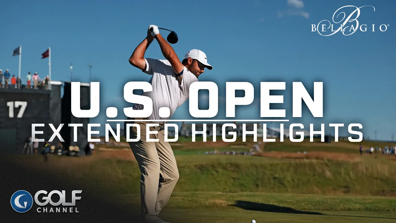 Harry Higgs battling the elements during tournament weekend. Sumber: U.S. Open / 3 Things to Know: 126th U.S. Open, Round 2